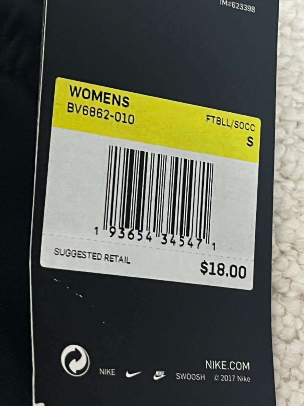 2/$30 NWT Nike Dry Dri-Fit Womens Soccer Shorts Small - Picture 5 of 5